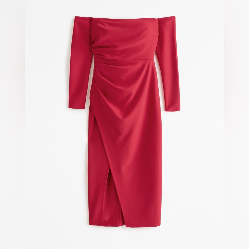 Abercrombie & Fitch Scarlet Long Sleeve Dress